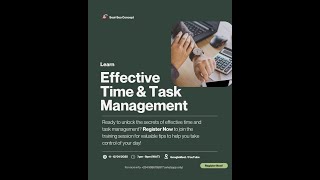 Effective Time \u0026 Task Management Training