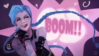 league of legends jinx and lux wombo combo!