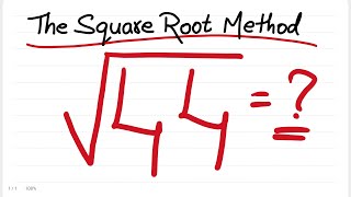 Square root of 44 | non perfect squares | square root of 44 by long division method | √ 44