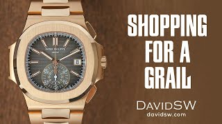 Grail Shopping with DavidSW: Exploring the Patek Philippe 5980/1R Nautilus Chronograph