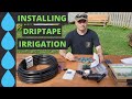 THIS IS A GAME CHANGER!!!   INSTALLING DRIPTAPE IRRIGATION   #24