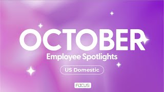 October Employee Spotlight, Focus Services USA - Lincoln Charleston