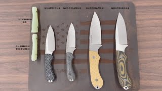 Bradford Knives Guardian Textured Or 3D Scales