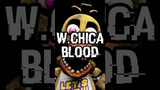 Is there Blood on Withered Chica’s jaw?