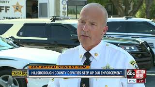 Hillsborough Co. deputies stepping up DUI enforcement