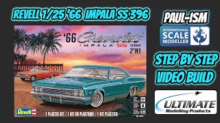 Part 1 - Revell 1/25 '66 Chevy Impala SS - Step by Step build