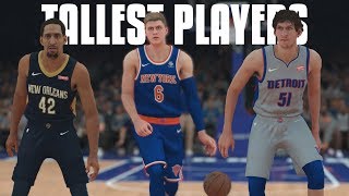 Tallest Players In The NBA Vs The Golden State Warriors! NBA 2K18 Challenge!