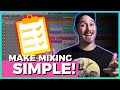 The SIMPLE Mixing Workflow (How To Mix a Song From Scratch)