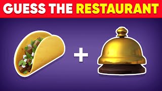 Guess the Fast Food Restaurant by Emoji? 🍔 Monkey Quiz