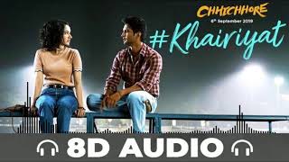 Khairiyat (8D Audio) song || SHUSHANT SINGH RAJPUT SONGS ||  Arijit Singh Song || Musical World || 🎵