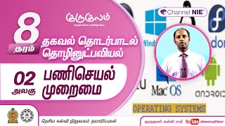 பணிசெயல் முறைமை | அலகு 02 | தரம் 8 | ICT | தகவல் தொடர்பாடல் தொழினுட்பவியல் | P 03