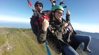 Vol en parapente au Maïdo