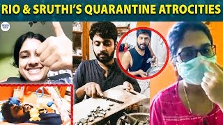 சுடுதண்ணி சமைப்பது எப்படி? - Rio \u0026 Sruthi's Fun Lockdown Atrocities | Daddy Rio | LittleTalks