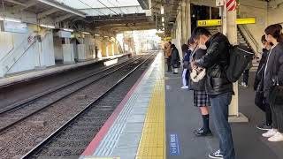 京成3000形3002編成普通京成上野行きお花茶屋駅(KS08)8時12分到着