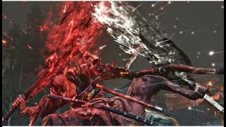 隻狼 - 弦一郎(困難鐘鬼 無傷 強化mod)不死斬vs不死斬 Sekiro No damage