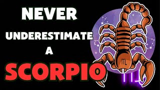 Never Underestimate a Scorpio #zodiacfacts