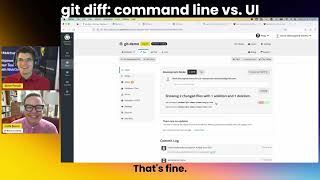 CLI vs. UI: Git Diff
