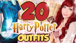 20 HARRY POTTER OUTFITS!! My HUGE Harry Potter Wardrobe