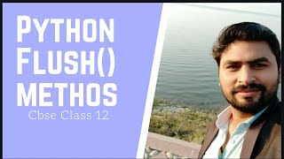 Working With Flush () Functions|Computer Science Class 12|Python For Class 12