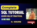 Complete SQL Course 🔥| Learn SQL from Beginner to Expert Step-by-Step 🚀