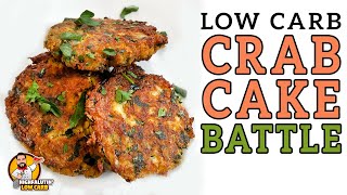 Low Carb CRAB CAKE Battle 🦀 The BEST Keto Crab Cakes Recipe!