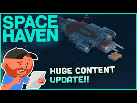Space Haven  Checking out the Alpha 16 Update!!  Space-ship Building Sim!