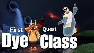 First Dye Quest - Learn to Dye - Season of Radiance | Sky children of the light | Noob Mode