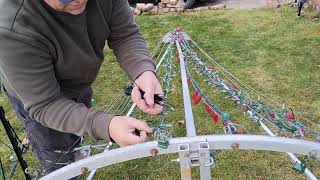 Christmas Light Mega Tree Assembly Part Three