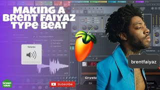 Making a beat for Brent Faiyaz #shorts