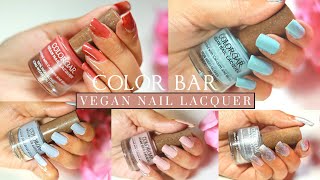 COLORBAR VEGAN NAIL LACQUER Swatches \u0026 Review 💅I My Favorites I For All Skin Tones I Rupsweta Rini