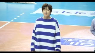 [161019 우리카드 프로배구 개막전] B1A4 - 이게무슨일이야 (산들)