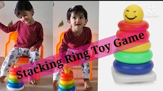 Baby perfection in Stacking Rings Toy | Learn Colors with Stacking Rings | Aayat | kids Indoor Games