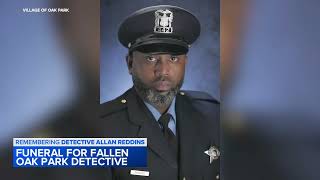 Fallen Oak Park Detective Allan Reddins remembered at funeral