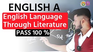 @dusol6979 English  A (English Language Through Litrature) B.A/B.COM Semester 2nd & 1st | PASS 100 %