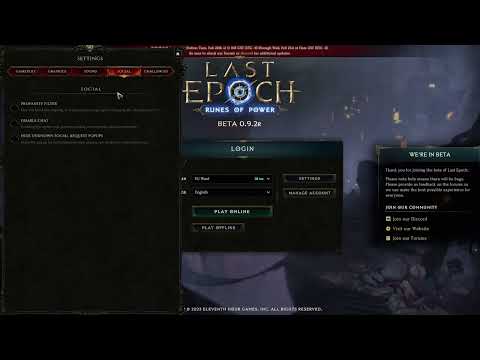 Latest Epoch: How to disable chat