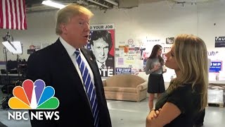 Katy Tur Reflects On Her Year With Donald Trump | NBC News