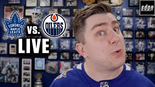 Toronto Maple Leafs vs. Edmonton Oilers Watchalong LIVE w/ Steve Dangle