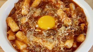 SUB) 떡볶이 이렇게 만들어 보세요. 한 끼의 식사가 됩니다. : 아이도 어른도 좋아하는 맛