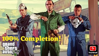 Completing Story Mode 100% PART 1 | GTA V.