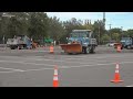 Snow plow drivers train for MN winter