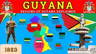 𝐆𝐮𝐲𝐚𝐧𝐚 𝐆𝐞𝐨𝐠𝐫𝐚𝐩𝐡𝐲 𝐄𝐱𝐩𝐥𝐚𝐢𝐧𝐞𝐝 🇬🇾 | Regions of Guyana | #guyana