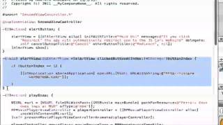 How to Implement a UIAlertView in Xcode