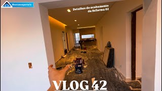 SERCON VLOGs - #vlog de #obra 42 ( #acabamento  #casa #altopadrão #iluminação )