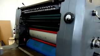 HEIDELBERG MOZPS 2-colour perfecting used offset printing machine