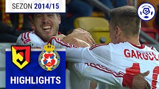 Jagiellonia Białystok - Wisła Kraków 2:2 | SKRÓT | Ekstraklasa 2014/15 | 26. Kolejka