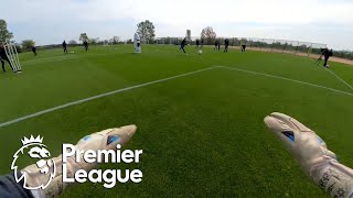 Nick Pope's first-person POV of Newcastle United GK training | Premier League | NBC Sports