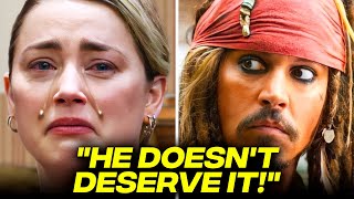 Amber Heard REACTS To Johnny Depp Getting Back To Pirates Of The Caribbean