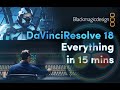 DaVinci Resolve 18 - Tutorial for Beginners in 15 MINUTES!  [ COMPLETE ]