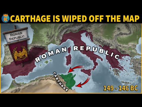 What happened at the end of the third Punic War?