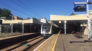 TfL Rail Class 345 012 Passing Ilford for London Liverpool Street Not I’m Service